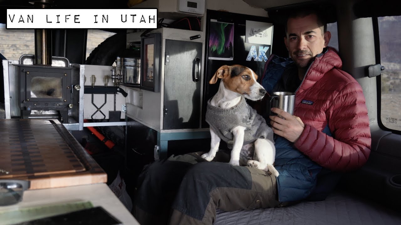 Just out here Living the Simple Van Life in Utah