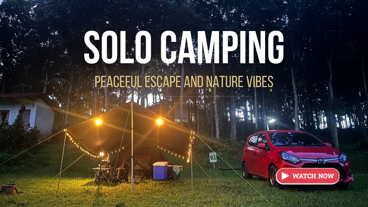 Solo Camping in Driftwoods Action Park, Indang Cavite | Peaceful Escape + Nature Vibes
