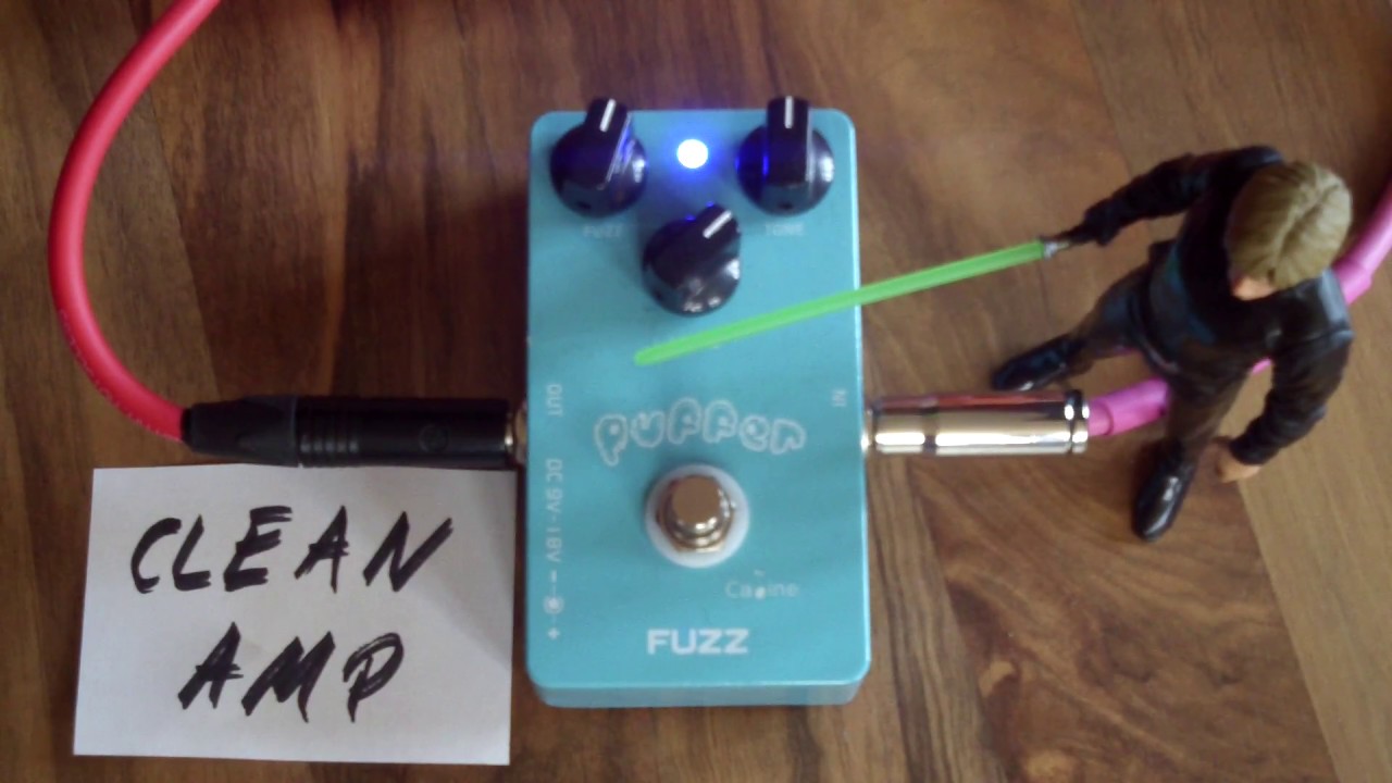 Puffer Fuzz Playthrough / Demo! Clean Amp + Driven Amp /