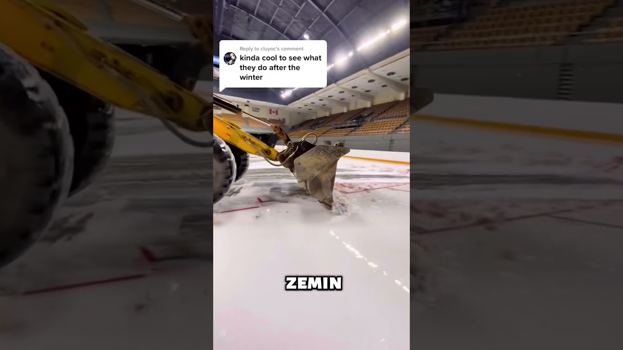 Buz Hokeyi Arenası Nasıl Yapılıyor?🤯