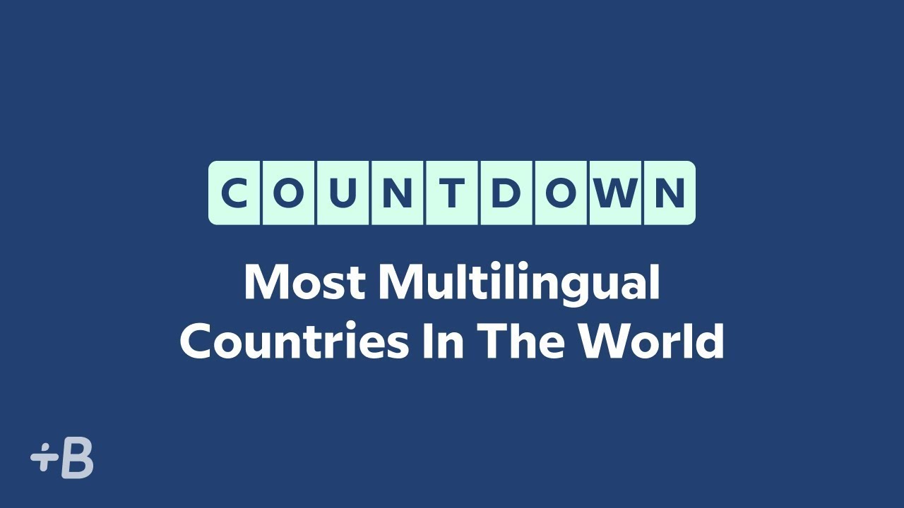 6 of The World's Most Multilingual Countries | Countdown