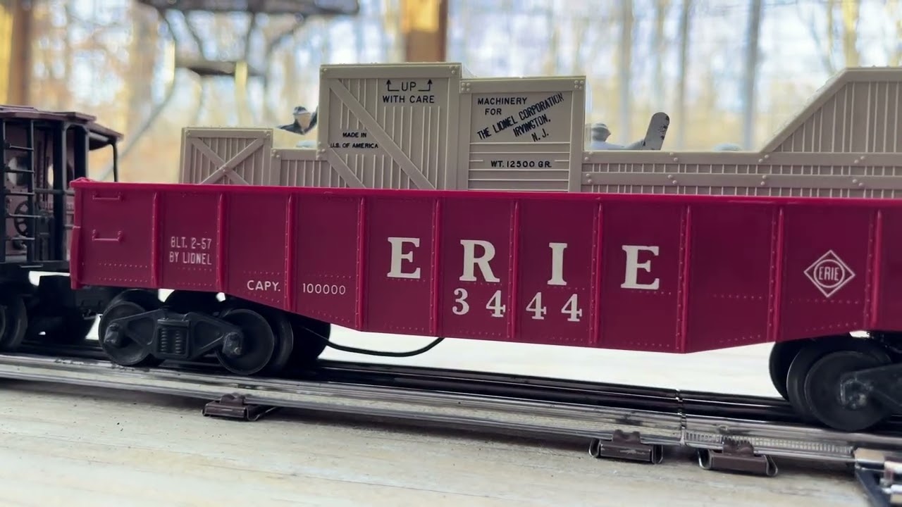 1957 Lionel Wabash Freight Set No. 2275W In Action (No Music)