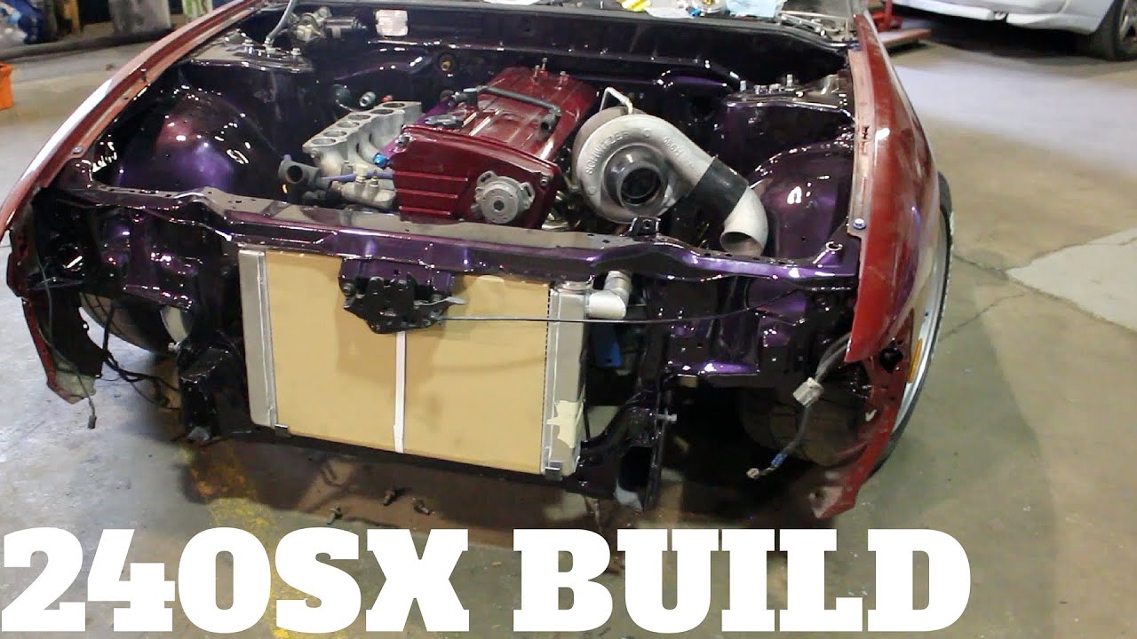 TUCKED RADIATOR ON A BUDGET | 240SX RB Build