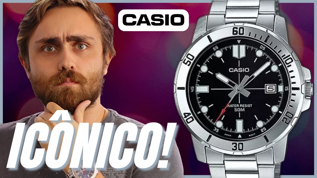 Unboxing Relógio Masculino Casio MTP-VD01D-1EVUDF (ICÔNICO)
