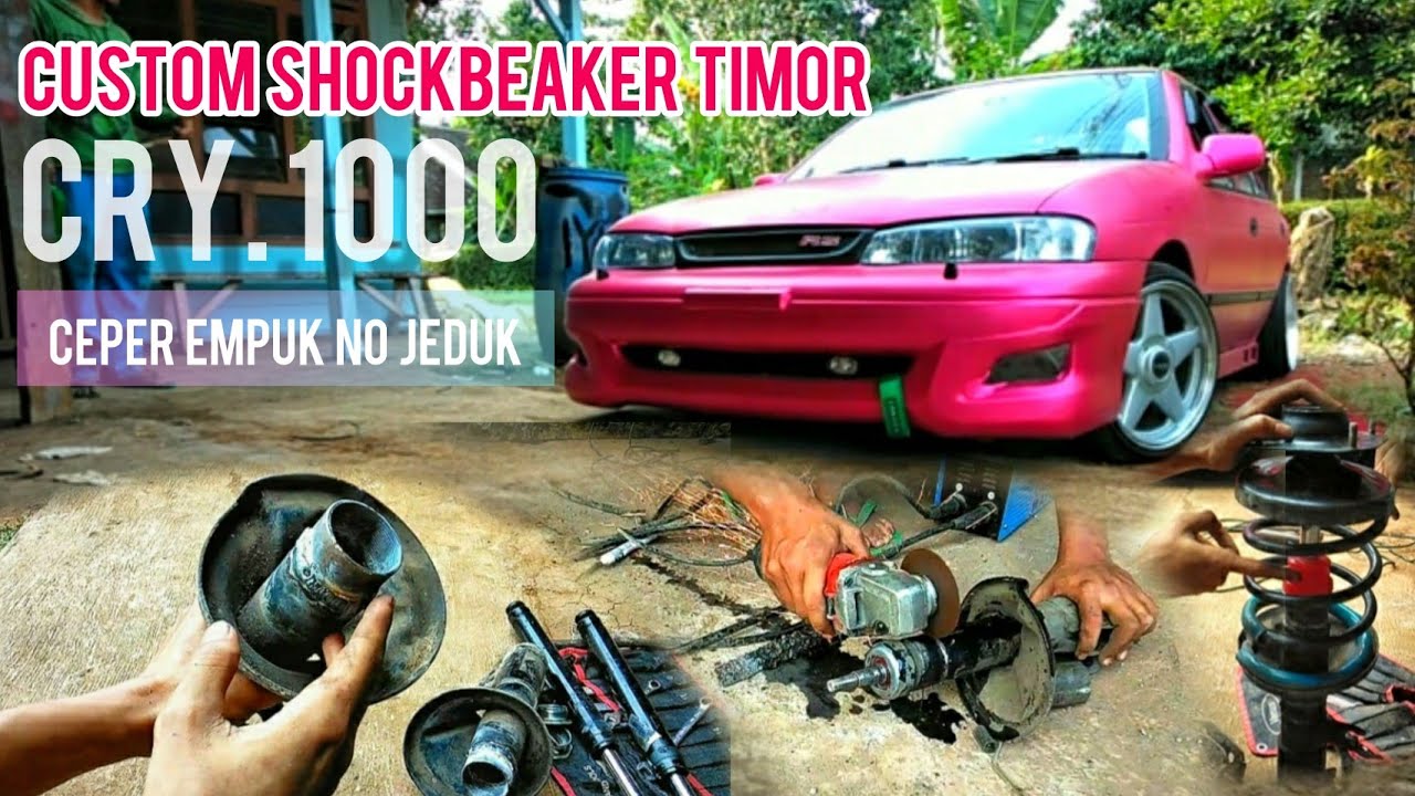 Shockbreaker depan TIMOR custom CARRY 1000 || ceper empuk NO jeduk!!!