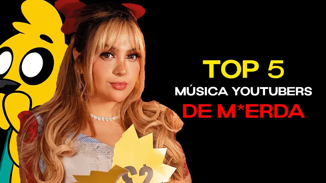 Top 5 peores youtubers cantantes de la historia de la música (opinión de experto)