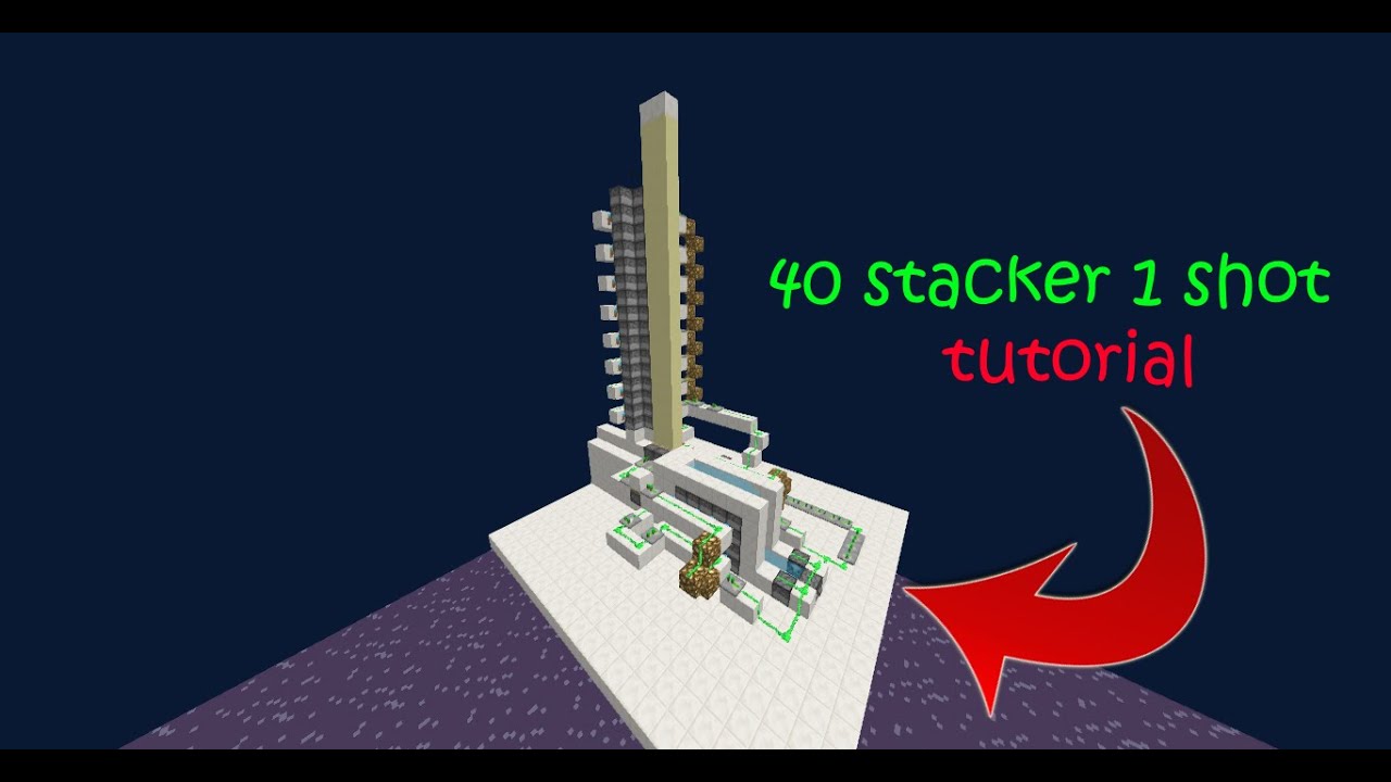 40 Stacker 1 shot  Cannon Tutorial