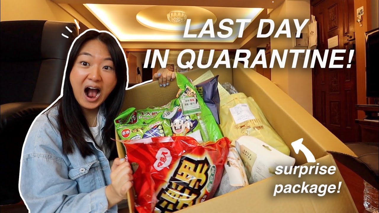 A DAY IN MY LIFE IN TAIWAN QUARANTINE!! 🇹🇼 (surprise mail, Chinese class, quarantine food)
