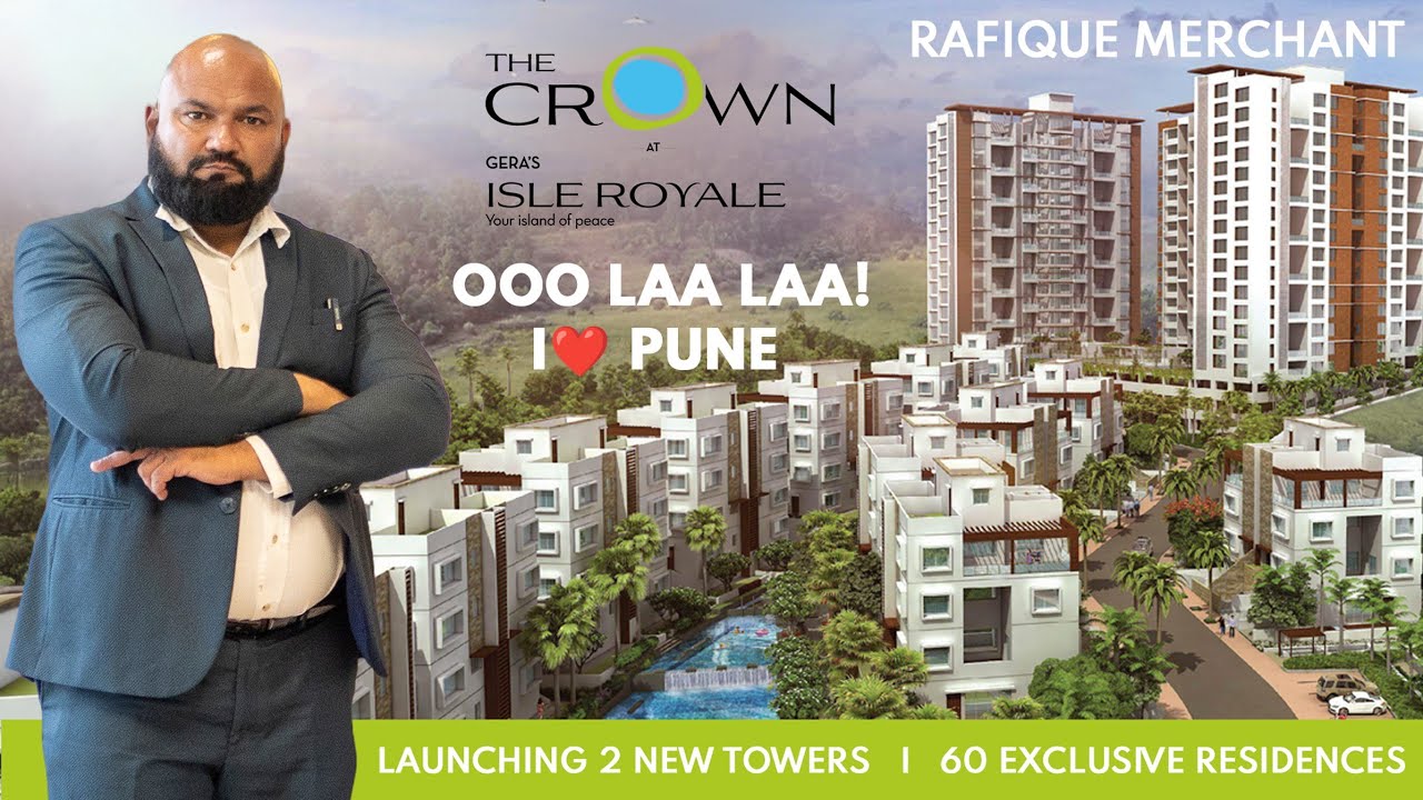Gera's Isle Royale, Snuggled in the lap of luxury & nature, 3.5 & 4.5 BHK Apartments, Bavdhan, Pune 