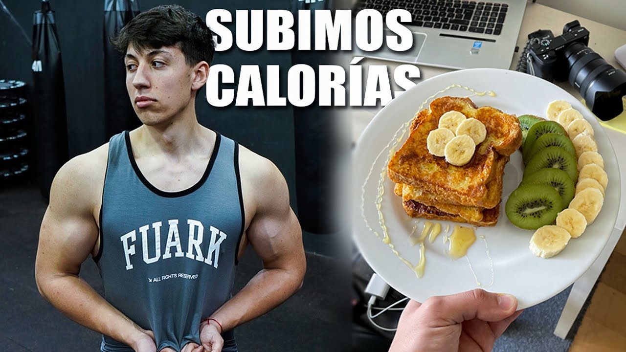 MI DIETA de VOLUMEN de 4000 CALORIAS  EXPLICADA