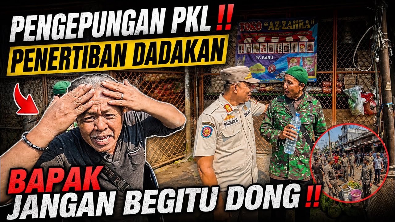 KANG DEDI MULYADI‼️ PKL Dikepung! PENERTIBAN DADAKAN Bikin Heboh