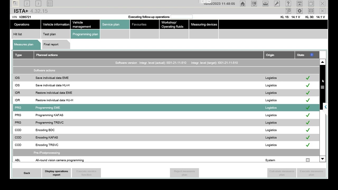 BMW car,Live supported customer programing controll module #shorts