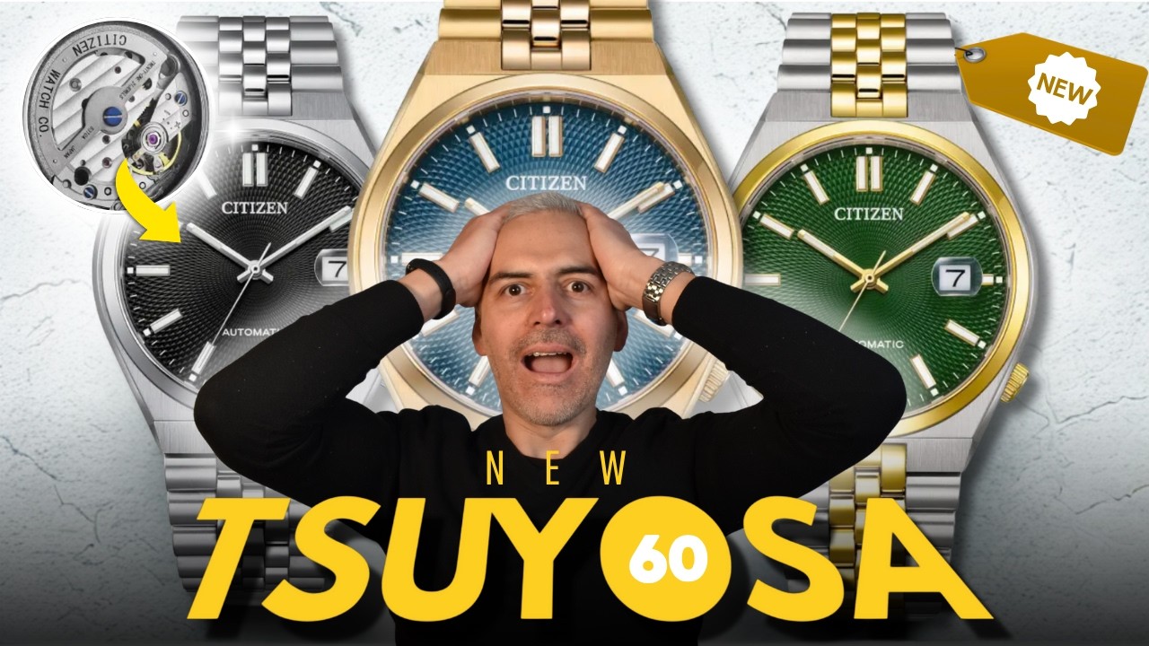 Новые часы Citizen Tsuyosa 60 могут стать лучшими часами до 500 долларов