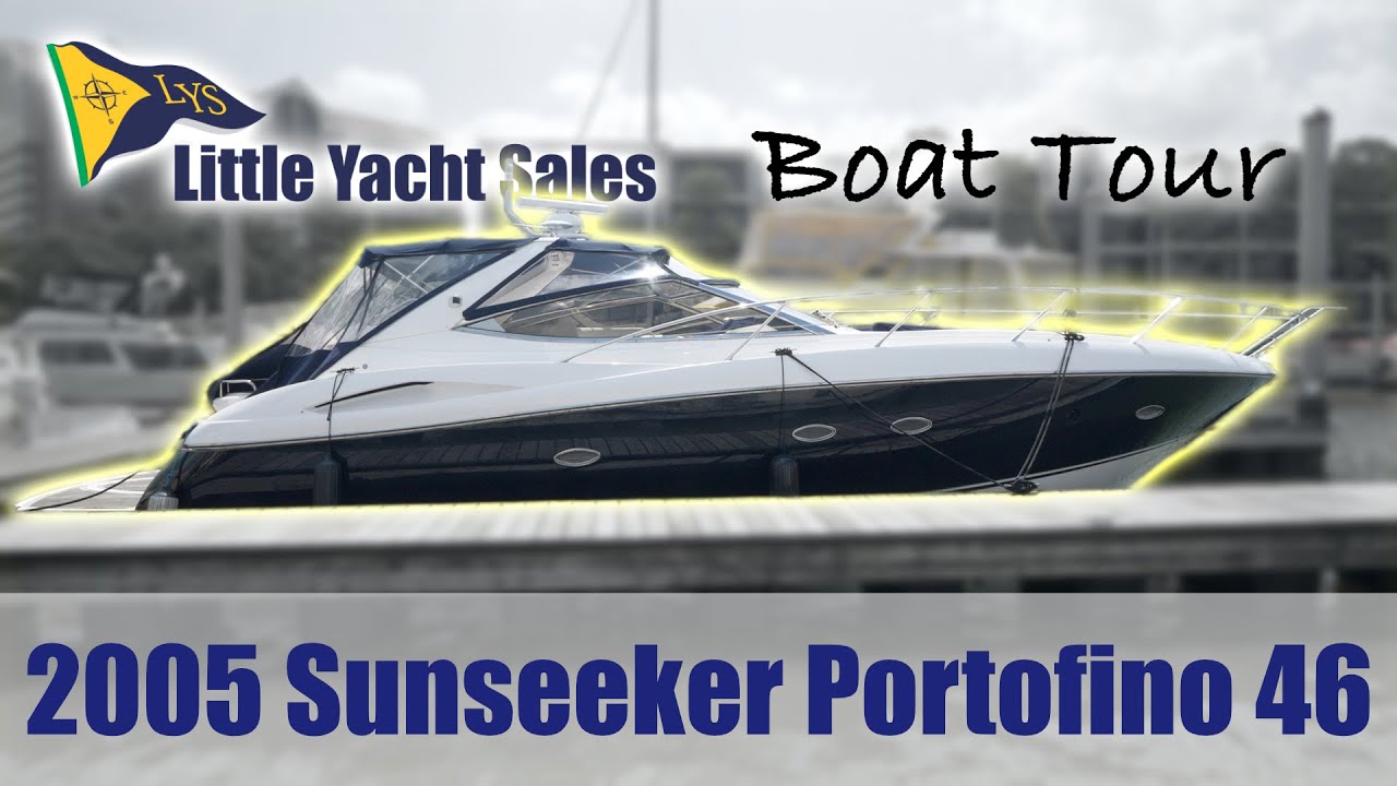 SOLD!!! 2005 Sunseeker Portofino 46 [BOAT TOUR] - Little Yacht Sales