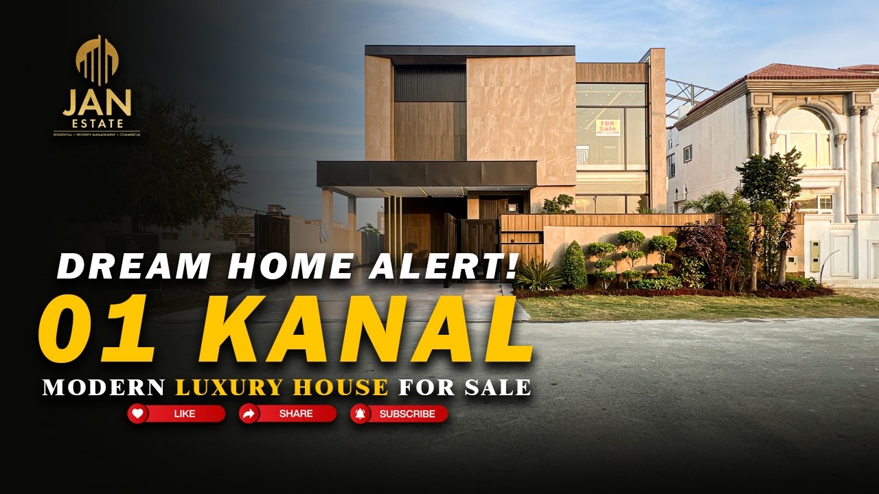 Dream Home Alert! 1 Kanal Modern Luxury House for Sale