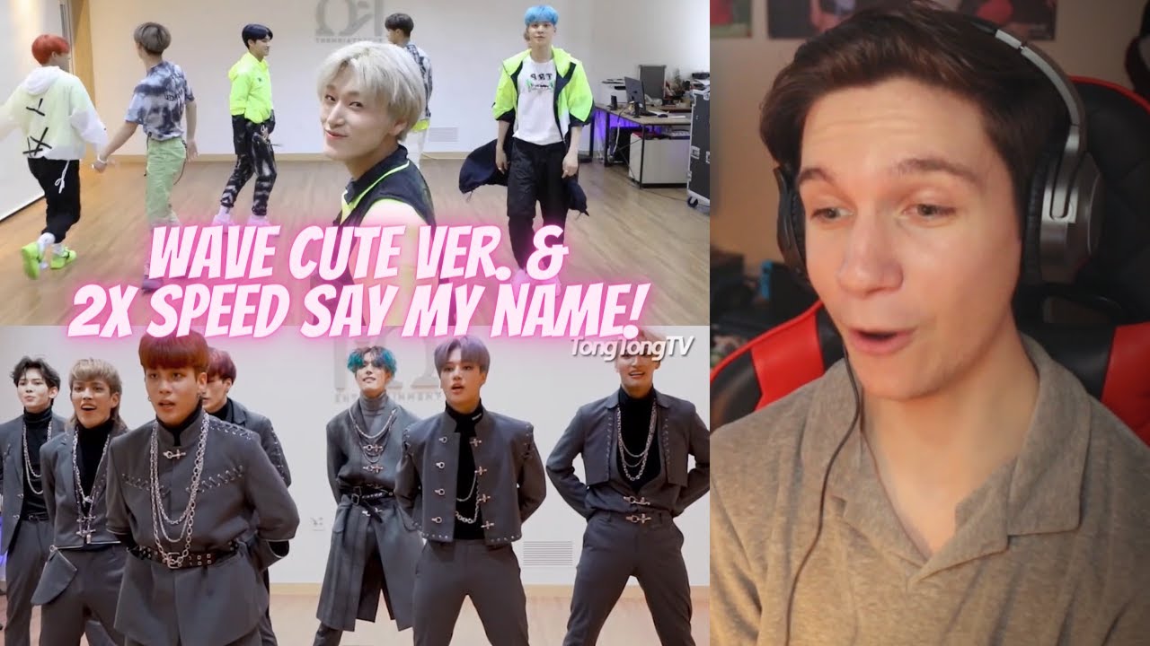 DANCER REACTS TO ATEEZ | 'WAVE' Cute Version & 'Say My Name' 2X Speed Challenge!