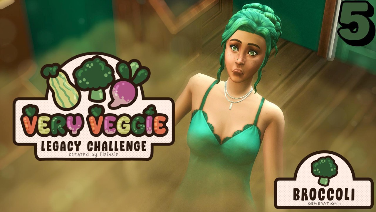 we got burgled?! | Very Veggie Legacy 🥦 #5 | Sims 4