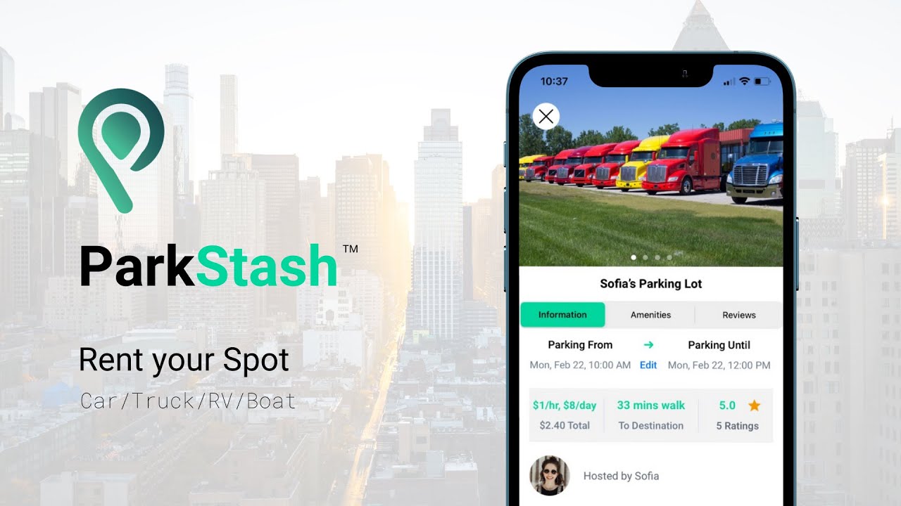 Rent your parking spot with ParkStash