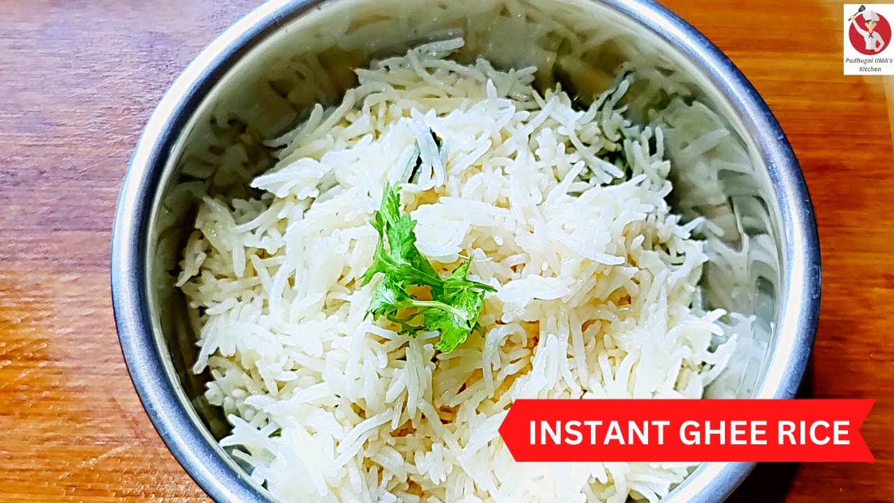 kids Lunch box recipe | Instant and easy Ghee Rice Recipe