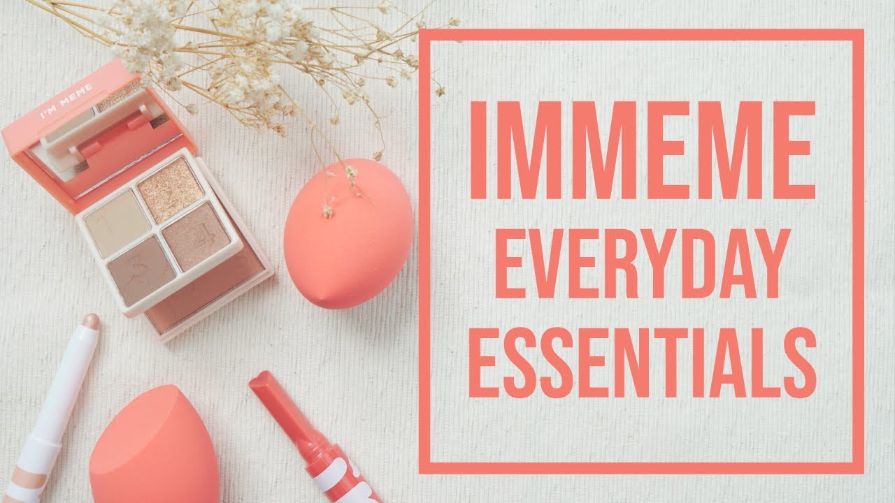 I'M MEME Everyday Essentials | Everyday Makeup On The Go | Poki Peach