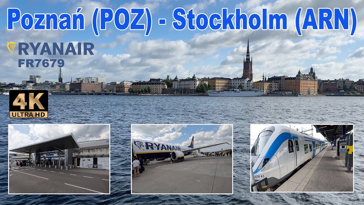 Yet another flight with Ryanair - from Poznań (POZ) to Stockholm (ARN)