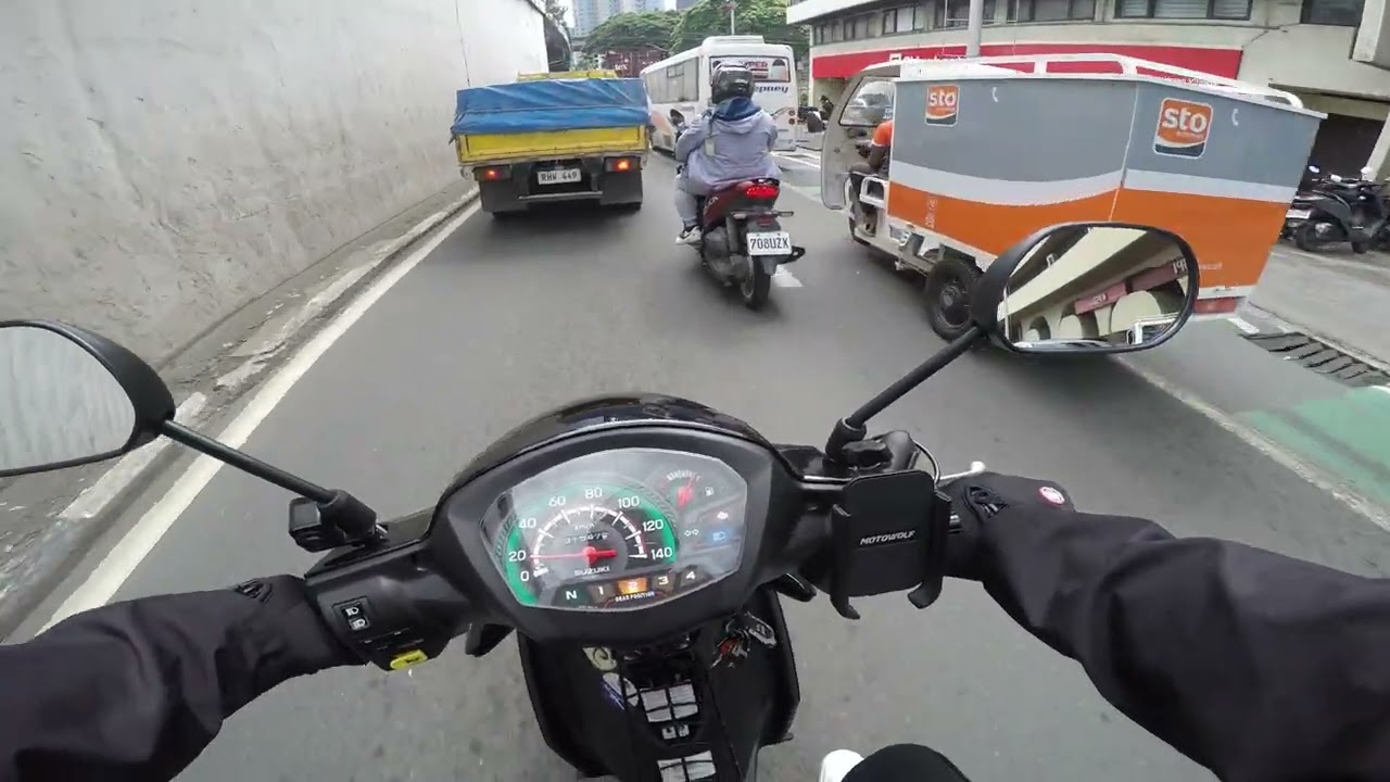 Rejections, Rain, and Resilience | JOB SEARCH JOURNEY: MANILA EDITION | Suzuki Smash FI POV Rides