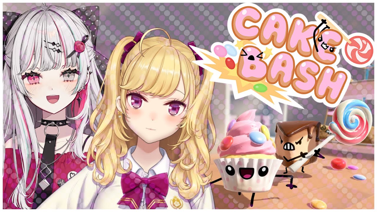 【#たかのぞみ】Cake Bashでかわいいケーキ作り【にじさんじ/石神のぞみ 鷹宮リオン】