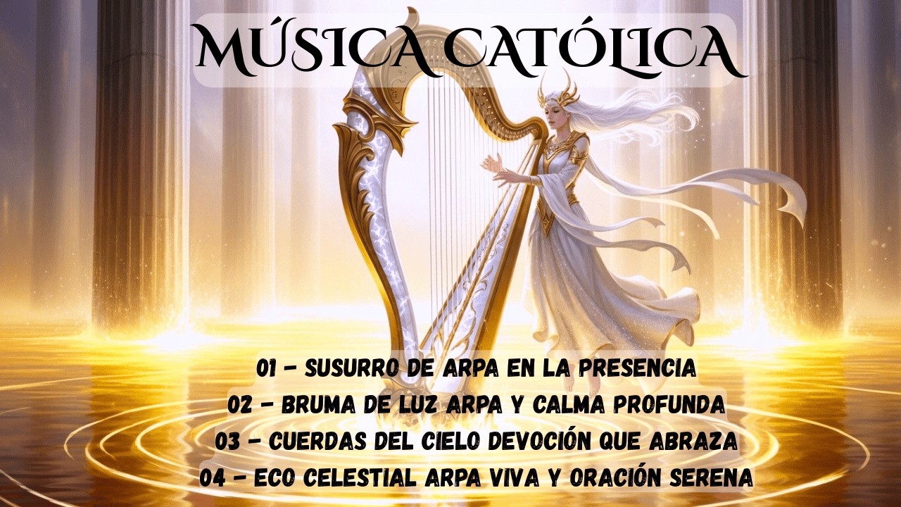 MÚSICA CATÓLICA Alabanzas Celestiales para Orar en Silencio|Música Suave de Devoción,Paz y Esperanza
