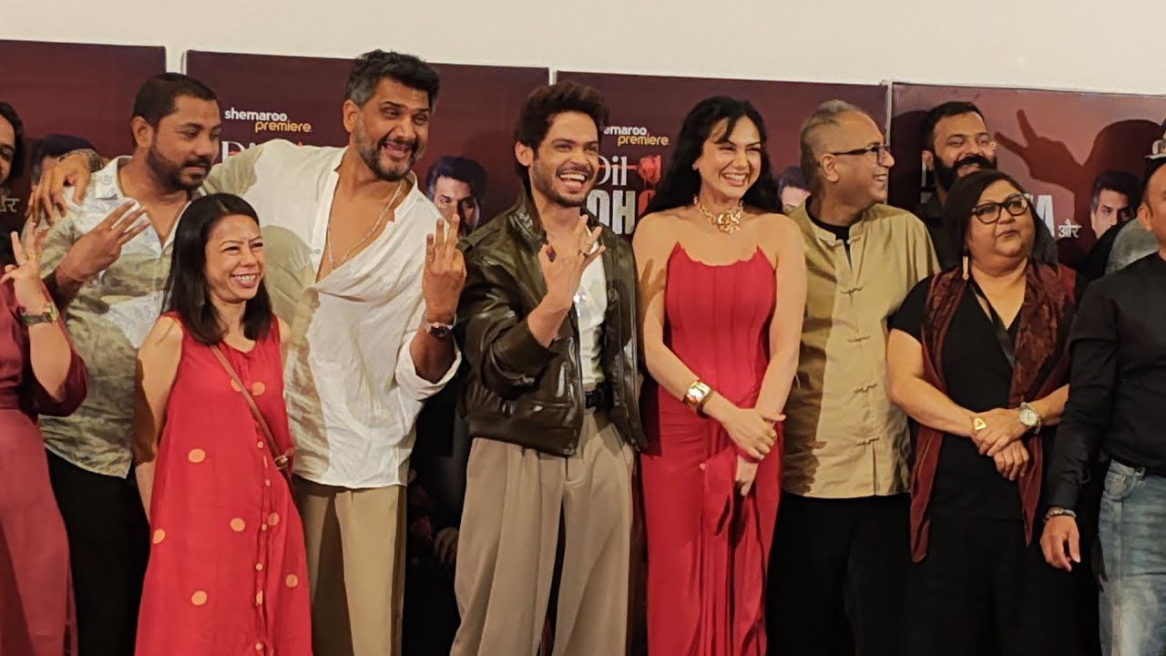 Dil dhokha aur desire / ShemarooMe app / #shemaroome #sunneo #series #pressconference #valantineday