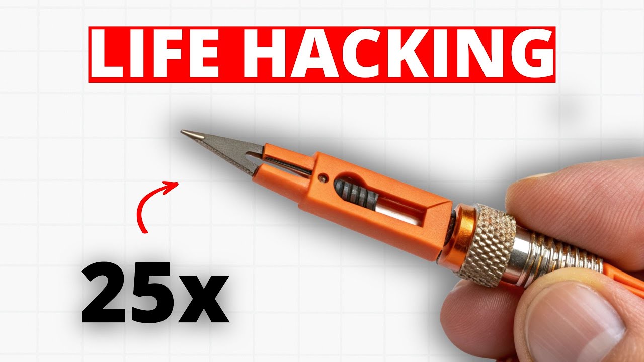 25 Life Hacking MINI Tools EVERYONE Should Own!