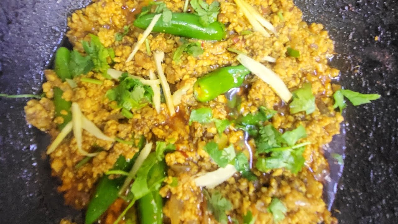 Tawa Keema by Leena's Home Kitchen.