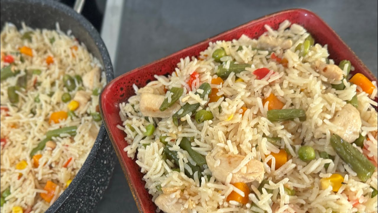 طريقة الارز المكسيكي Mexican rice #suzana_kitchen