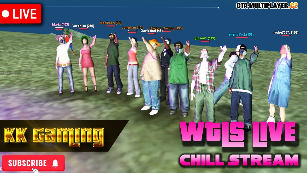 GTA SAMP Live | WTLS2 (Chill Stream) | KK Gaming | 2026