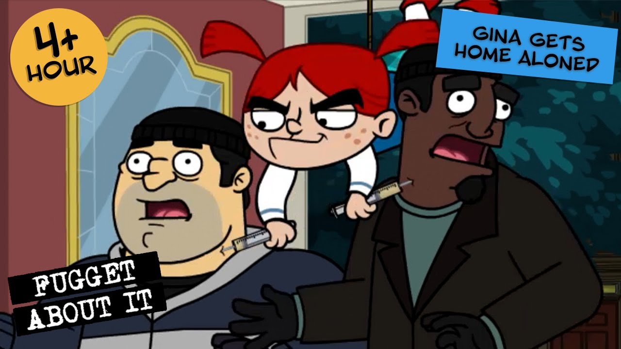 Gina Gets Home Aloned | Fugget About It | Adult Cartoon | Full Episodes | TV Show