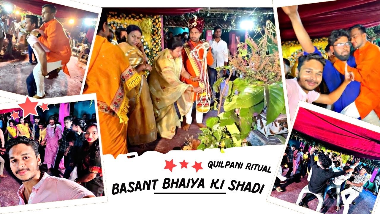 Bhaiya ki shadi 🔥 | Quilpani ritual | Indian wedding