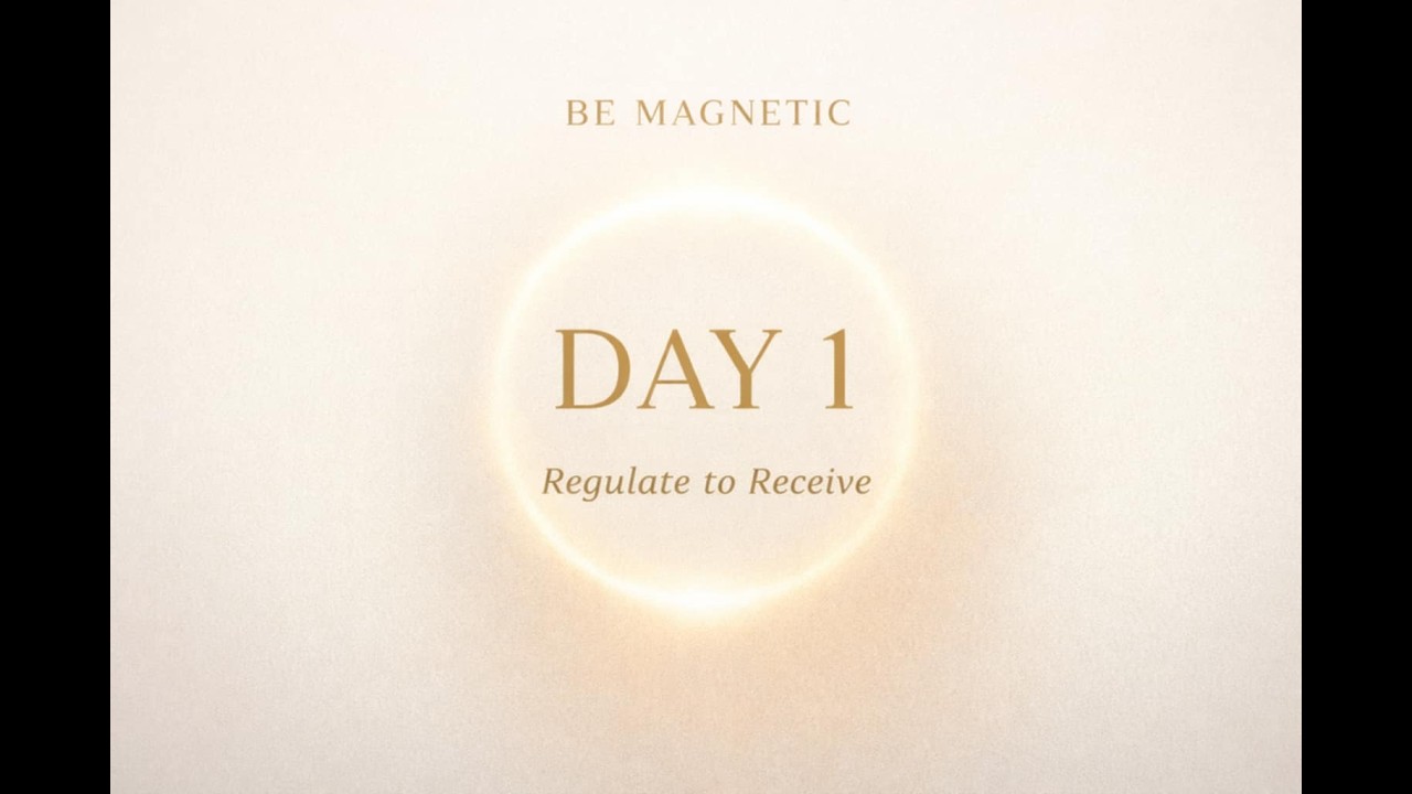 Be Magnetic - day 1 healing hypnosis