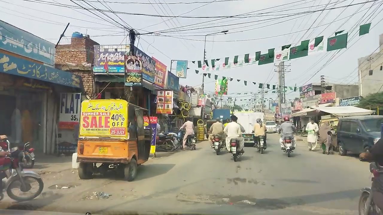 bhatta chowk to Arya bazar road