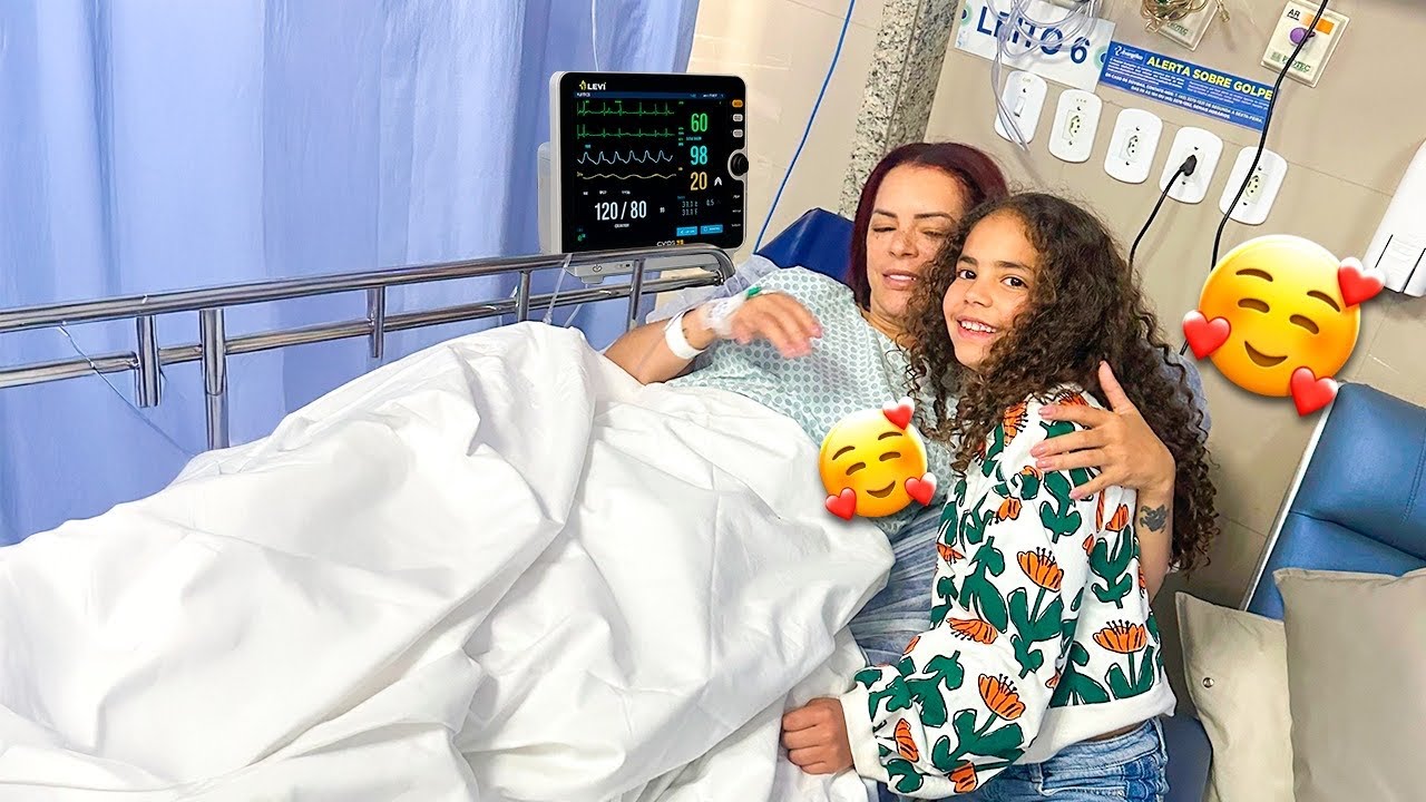 CUIDANDO DA MINHA MÃE DOENTE POR 24 HORAS !