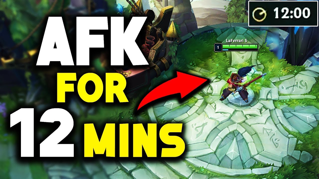 Masters vs Bronze 1v1, but the Masters AFK's for 12 Minutes (who wins?) - League of Legends
