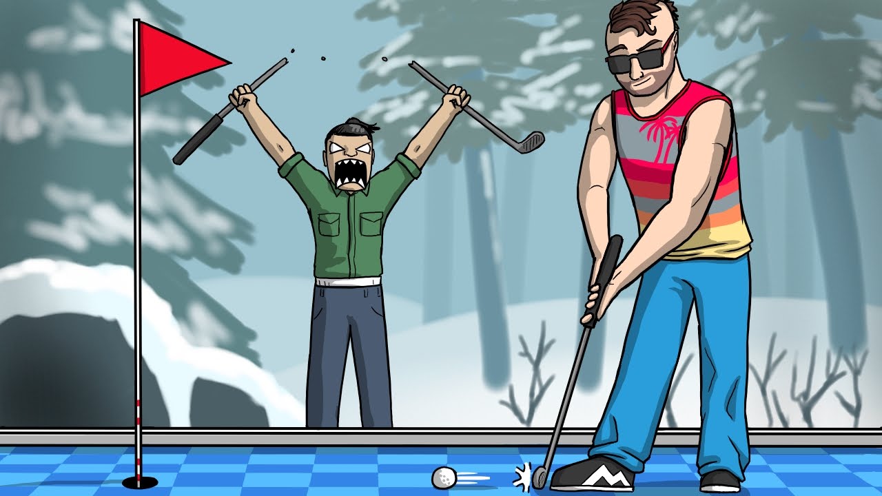 Mini Golf Rage! (Tower Unite Funny Moments)