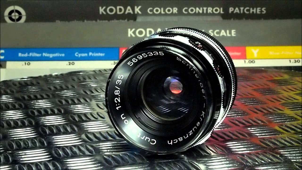 Schneider Kreuznach CURTAGON 2.8/35 mm Edixa Reflex Lens M42