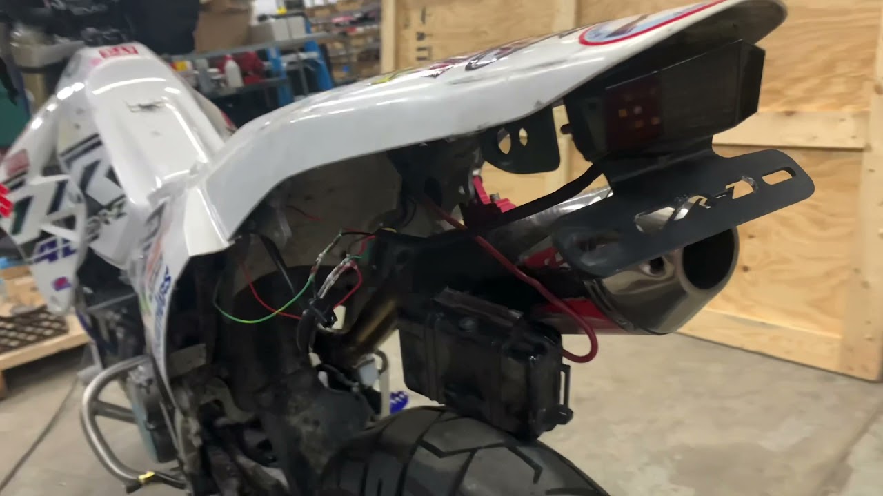 Cheapest integrated turn signal on Amazon DRZ400sm