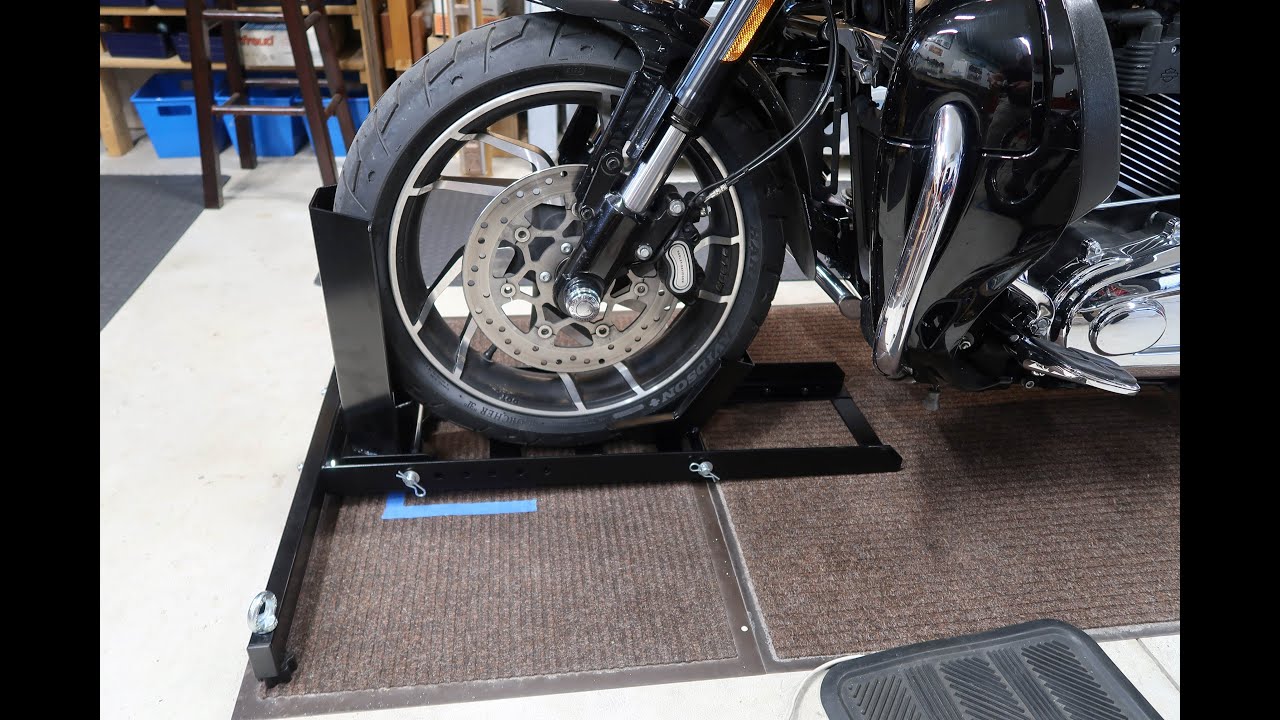 VEVOR Motorcycle Front Tire Wheel Chock Upright Review