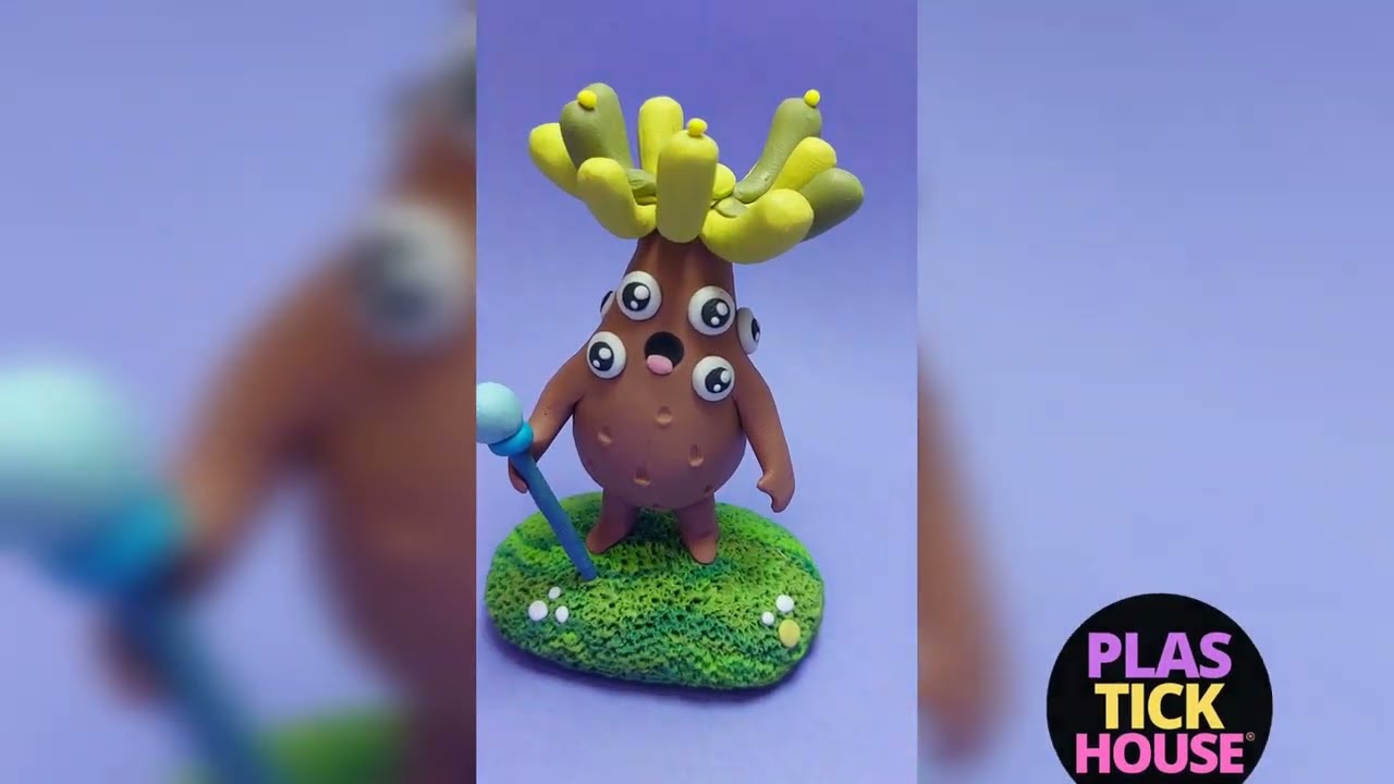 Frailejón Ernesto Pérez - Tutorial de plastilina