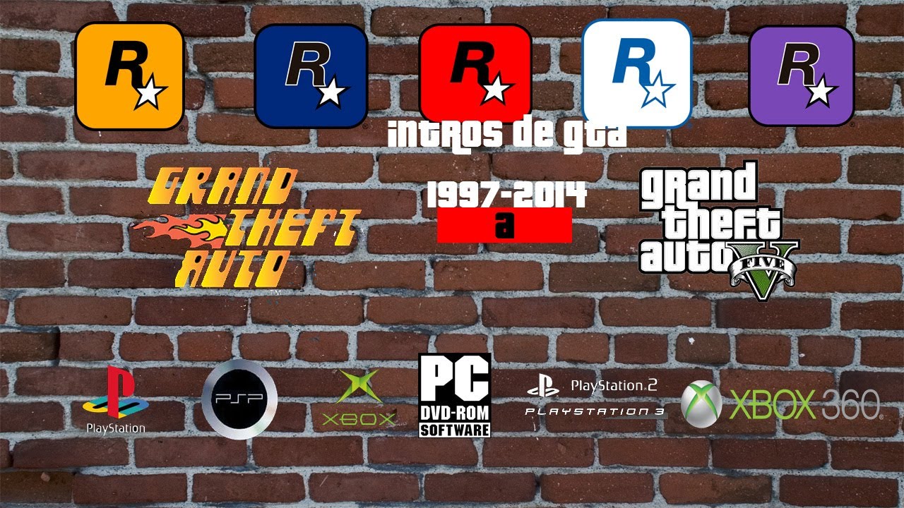 Todas las Intros de GTA (1997-2014) HD