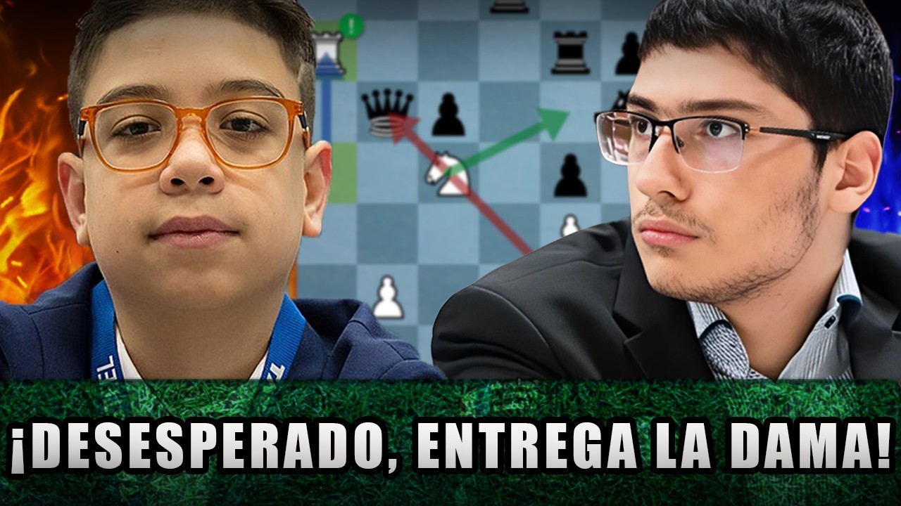 ¡¡SE AFERRÓ COMO PUDO!! FAUSTINO DOMINA A FIROUZJA EN UNA PARTIDA TENSÍSIMA | Oro vs Firouzja