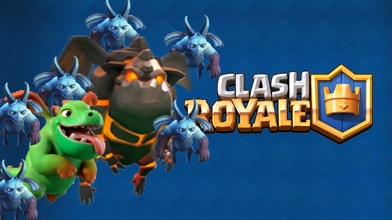 &iexcl;MAZO VOLADOR CON SABUESO! - Clash Royale
