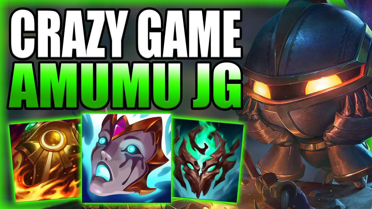 КАК СДЕЛАТЬ БЕЗУМНОЕ ВОЗВРАЩЕНИЕ ИЗ УЖАСНОГО СТАРТА В AMUMU JUNGLE! Руководство по League of Legends
