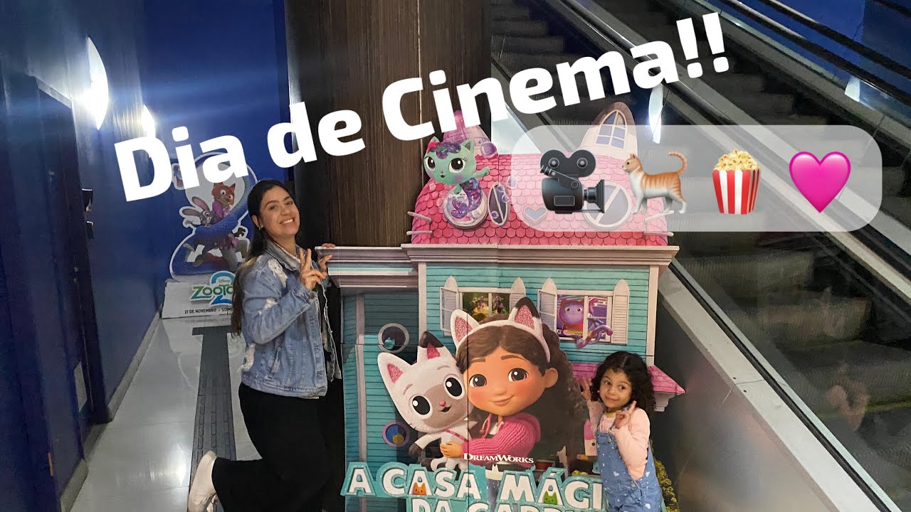 Levamos a Mia no cinema para ver Casa Mágica da Gabi, será que ela gostou do filme?! Vem conferir! 