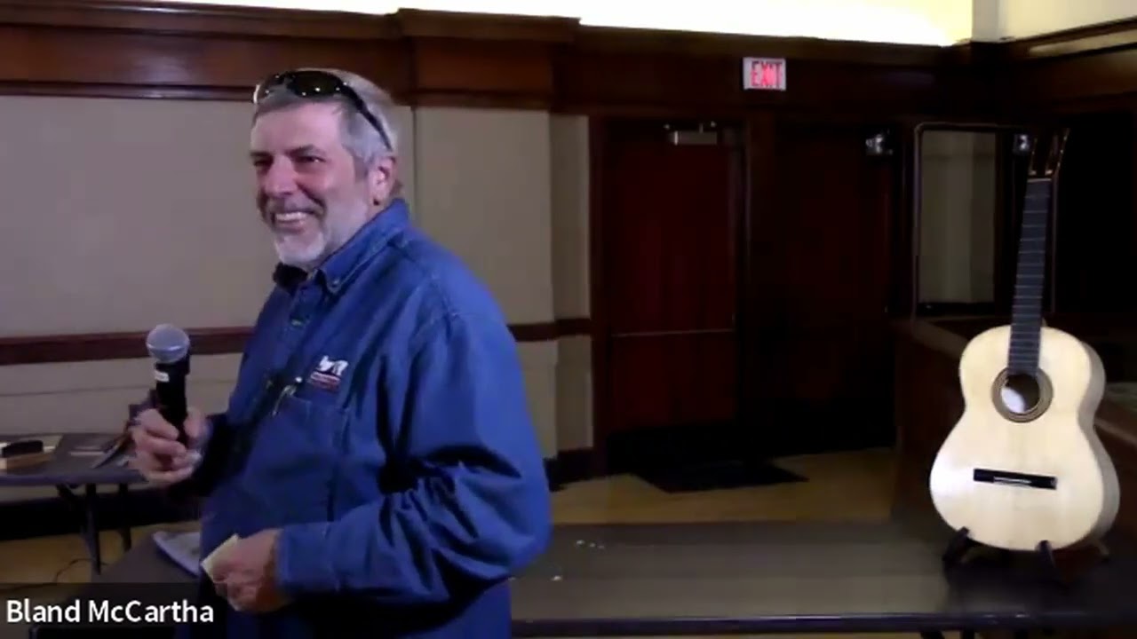 June 2022 - General Meeting - Peter Tsiorba - Guitar Maker